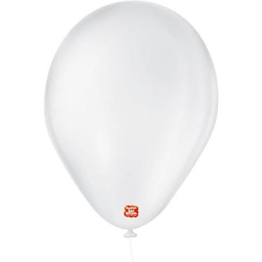 Imagem de Balão Imperial N70 Branco Pacote com 50 Unidades - Sao Roque