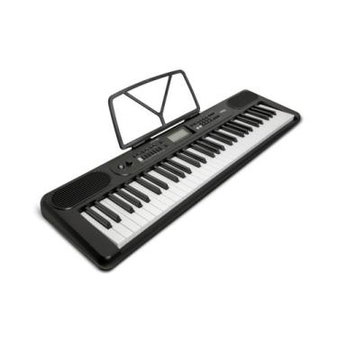 Imagem de Teclado Musical Eletrônico 61 Teclas Sensitivas Voik VTX730