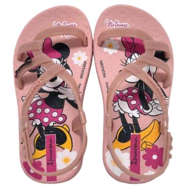 Imagem de Sandalia Infantil Menina Casual Conforto Minnie Ipanema