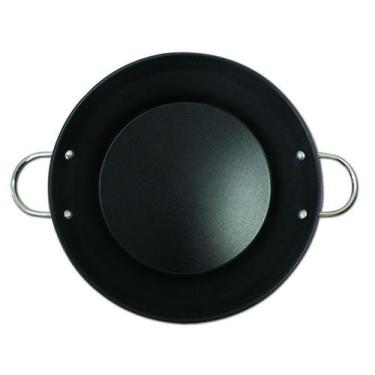 Imagem de Paellera Antiaderente 32Cm Preta Com Alça 0.183 Dona Chefa