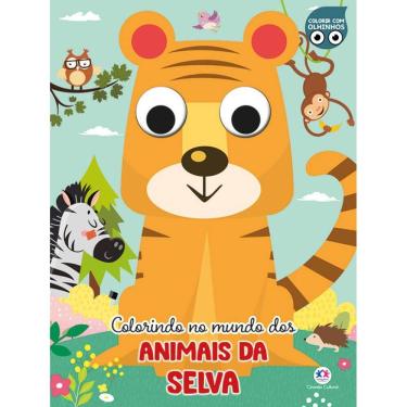 Imagem de Colorindo no mundo dos animais da selva