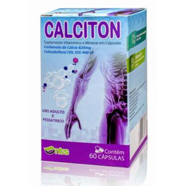 Imagem de Vitamina Cálcio+Vitamina D Calciton 60 Cápsulas - Nts - Natus