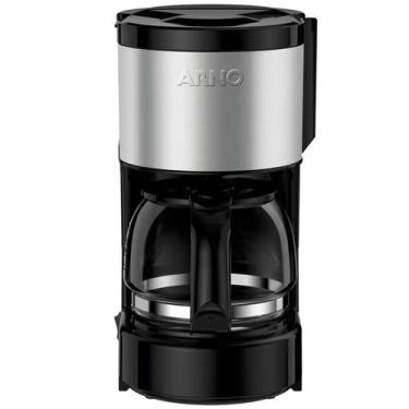 Imagem de Cafeteira ARNO Filtro Perfectta 12 Xicaras INOX - 8010000817  PRETO/IN