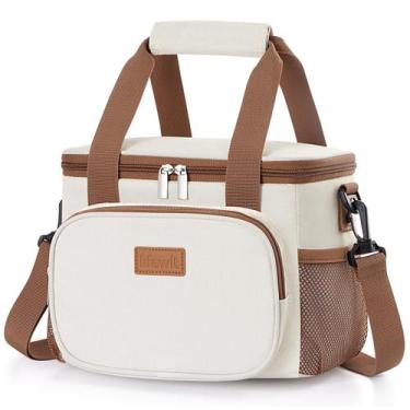 Imagem de Lancheira Lifewit Large Isolated Lunch Box Cooler 8,5 L Cream