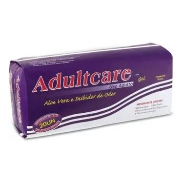 Imagem de Absorvente Geriátrico Adultcare 20 Unidades