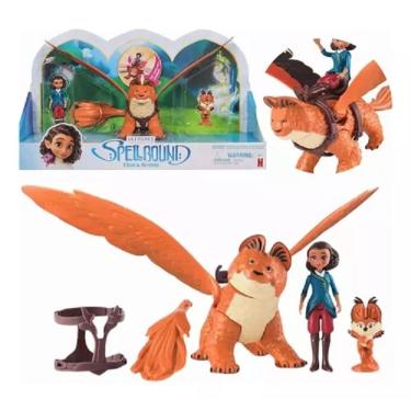 Imagem de Enfeitiçados SpellBound Filme Netflix – Pack 3 Bonecos Ellian ,Grifo Montaria E Filhote - Sunny