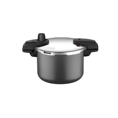 Imagem de Panela de Pressão Tramontina Indução Arizona 4,5 Litros Titânio, 4,5L,