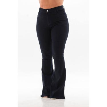 Imagem de Calça Jeans Feminina Arauto Hot Flare Blue Essence
