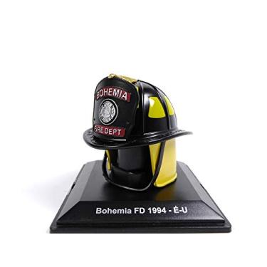 Imagem de OPO 10 - Miniature fire Helmet, Scale 1/5 (2 in) : Bohemia New York Fire Departement 1994 USA (03)