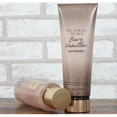 Imagem de Kit Hidratante Corporal + Body Splash Bare Vanilla Shimmer Victoria Se