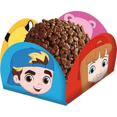 Imagem de Porta Forminha Luccas Neto - Embalagem com 40 unidades.