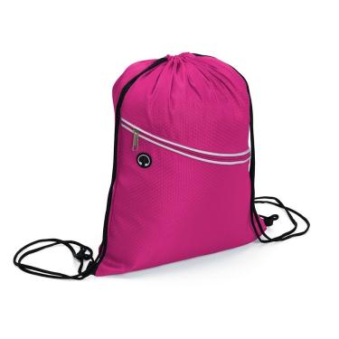Imagem de Mochila Saco Impermeável Futebol Escola Trilha Esportes Rosa