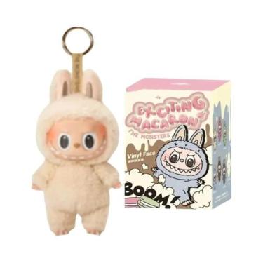 Imagem de Kawaii Labubu Monstros V1 V2 V3 Batimento Cardíaco Macaron Esmalte Ros