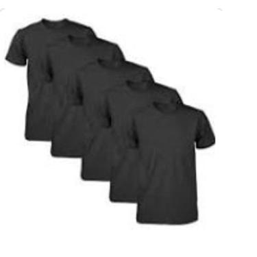 Imagem de Kit 5 Camisetas PLUS SIZE, masculina. Uso casual e esportivo. - Oly Sp