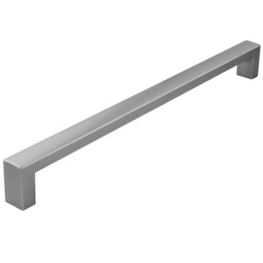 Imagem de Puxador Alça Plástico Cromo Fosco 288 Gecele