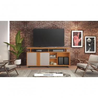 Imagem de Rack Humor Para Tv Até 56" Jcm Movelaria - Cinamomo/off