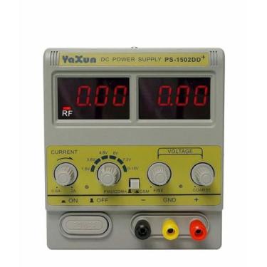 Imagem de Fonte de Bancada Digital Assimetrica Yaxun 1502DD+ 15v 5a 110v 220V, 1