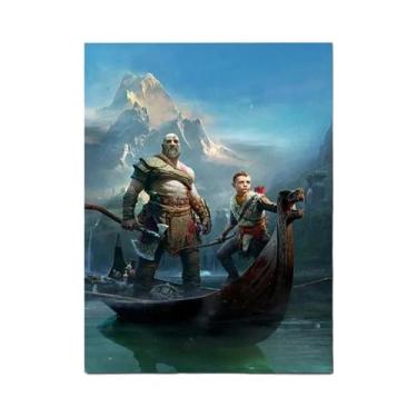 Imagem de God of War Wall Art Canvas Painting Poster Decoração De Casa Decoraçõe