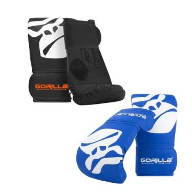 Imagem de 2 Pares de Luvas Bate Saco Pro Gorilla Original Resistente Perfeita pa