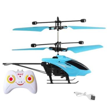 Imagem de Helicóptero avião de controle remoto e sensor recarregável - AIR PLANE