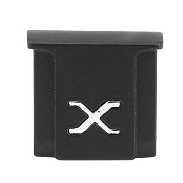 Imagem de Metal Matte Hot Shoe Capa compacta Proteção à câmera leve à prova d'água para Fuji x Série LILOO BLACK 17G