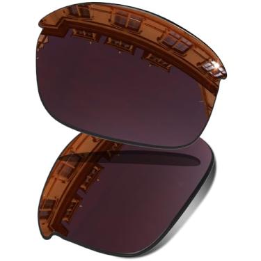 Imagem de Vonxyz Lentes de reposição para óculos de sol Oakley Flak Jacket - Bronze Marrom Polarizado