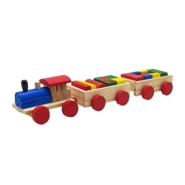 Imagem de Brinquedo Trem Educativo 618-7 - DONNY