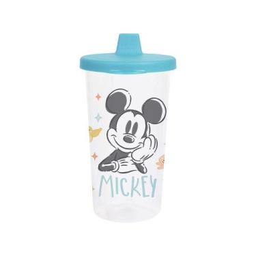 Imagem de Copo Easy Infantil com Tampa Antivazamento 340ml Mickey - BabyGo