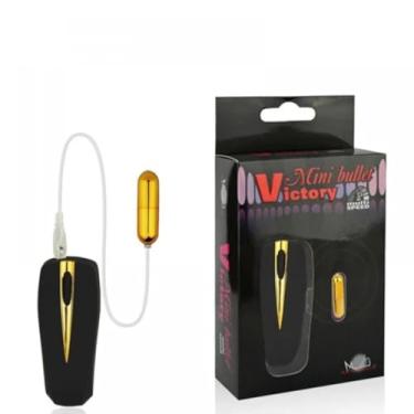 Imagem de Vibrador Mini Bullet Brinquedo Erótico Vibrador Compacto com Controle Discreto para Momentos Íntimos [DOURADO] CB013P