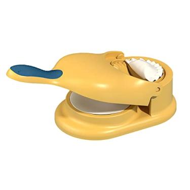 Imagem de Máquina de fazer bolinhos 2 em 1, molde de prensagem de massa para pastelaria, prensa de massa manual, para empanada, ravioli, pierogi, adesivos de panela de torta de mão, hambúrgueres de carne