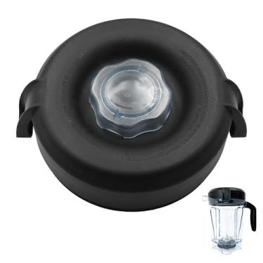Imagem de Para substituição de tampa Vitamix, tampa de recipiente de perfil baixo de 1,8 g para Vitamix Pro 750 5200 5300 6500 7500 Vm0103 Vm0197 E310 E320 Tampa de substituição para Vitamix