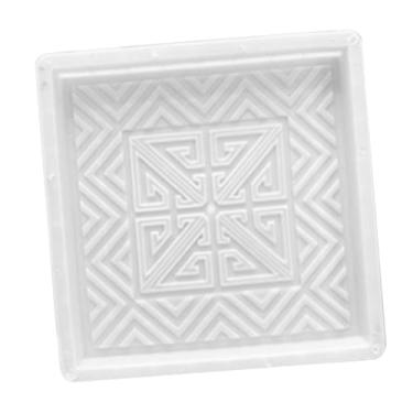 Imagem de IEUDNS Modelo de concreto, tijolo, cimento, ferramenta de pavimentação, artesanato quadrado, decoração criativa, caminho, modelo, pedra de degrau para, Style C