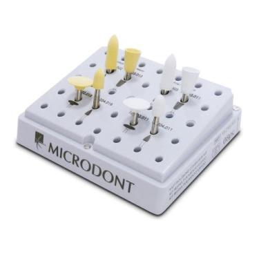 Imagem de Kit Rápido Borrachas Abrasivas Polimento de Resina Microdont