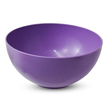 Imagem de Conjunto Com 20 Bowls de 380ml Tigelas Plástico Cores Vivas Colorido Sobremesa Sopa Caldos Sorvete (Lilás)