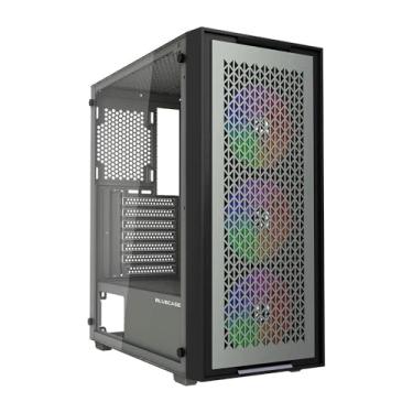 Imagem de Gabinete Gamer X-frame Se Cinza Preto 3 Fans Argb