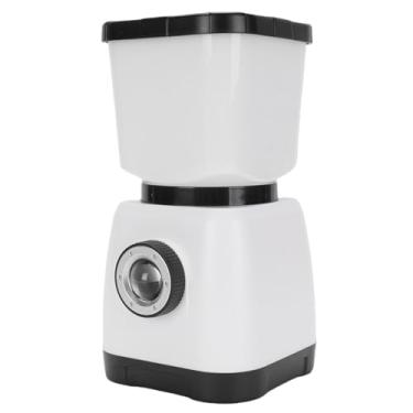 Imagem de Dpofirs Lanterna de Acampamento de Manivela de Mão Recarregável, Lanterna Leve da Tenda de 6000mAh LED, Eletricidade Auto -geradora Impermeabilização para Sobrevivência Ao Ar Livre de (Branco)