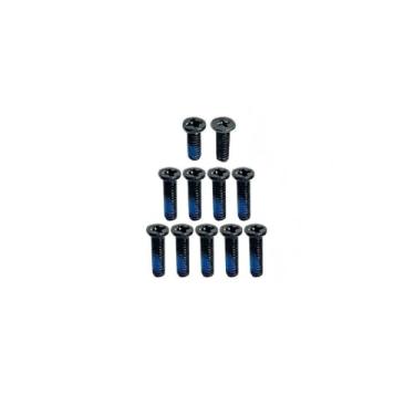 Imagem de HSSDTECH Parafusos de capa de base inferior inferior pretos de substituição para ASUS TUF Gaming A14 FA401 FA401WV FA401WV FA401WU FA401U FA401UV FA401UU FA401UH FA401UM FA401KM FA401KH Parafusos