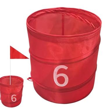 Imagem de Balde Para Jogo De Chipagem De Golfe - Balde De Armazenamento Para Prática De Golfe Em Quintal | Organizador Portátil Equipamento Esportivo Bolas Para Jardim Parque Praia