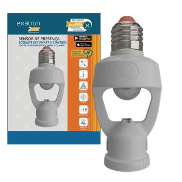 Imagem de Sensor Presença Fotocelula Soquete E27 Smart X-Control - EXATRON, SENS