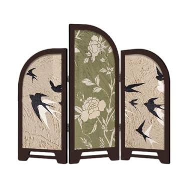 Imagem de MotiveTech Mini Guarda-chuva Dobrável, Guarda-chuva de Mesa Decorativo, Artesanato, Ornamento Feng Shui para Prateleira, Sala de Estar, Armário, Decoração de Ent, Style C, Tamanho real