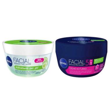 Imagem de NIVEA Kit  Hidratante Facial Gel Fresh 100g + Creme Hidratante Facial 
