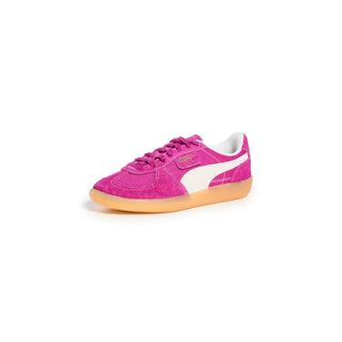 Imagem de PUMA Tênis feminino Palermo Vintage, Brilho magenta/marfim amassado, 39