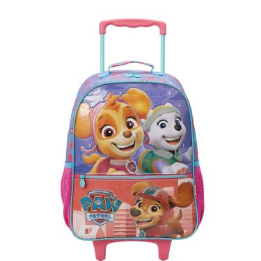 Imagem de Mochila Com Carrinho e Rodas Patrulha Canina Sky Original