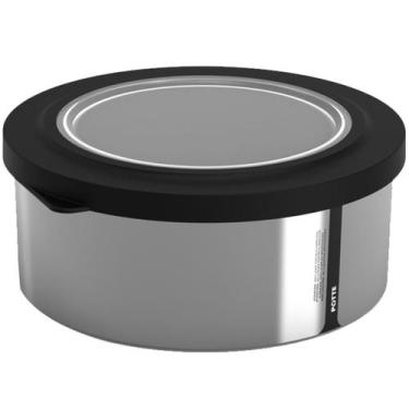 Imagem de Pote para Alimentos 700 ml Metallic Redondo C/Tampa Bpa Free - Potte