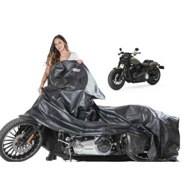 Imagem de Capa Cobrir Moto Impermeável HD Fat Bob - Kahawai Capas Impermeáveis, 