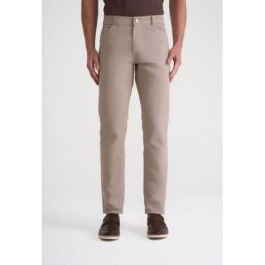 Imagem de Calça Docthos Slim Sarja, 015 caqui, 38