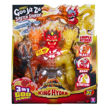 Imagem de Boneco Rei Hydra Fúria De Lava 3 Em 1 Luz E Som - Goo Jit Zu