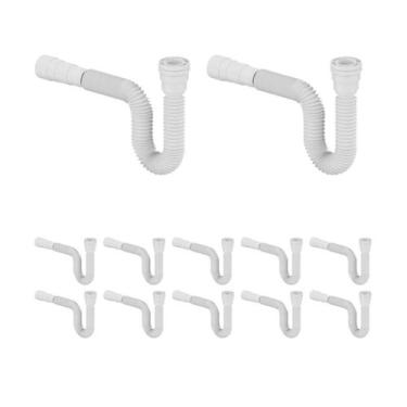 Imagem de Kit 12 Sifão Tigre Pia Cozinha Banheiro Lavatório 66cm