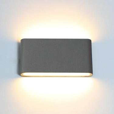 Imagem de Lâmpada De Parede LED À Prova d'Água 6W/12W Iluminação Interna E Exter