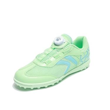 Imagem de KELME Turf Indoor Soccer Futsal, Chuteiras de futebol TF para crianças e meninos, Malha verde, 1.5